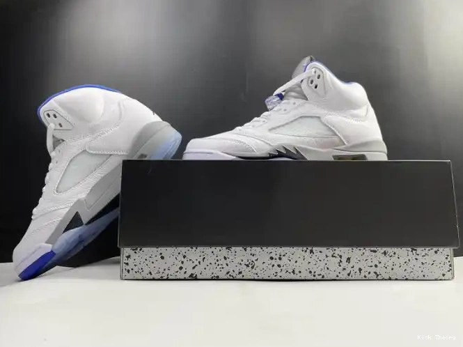 Kick Theory (2021) Stealth Jordan Retro White 5 DD0587-140 Air 0508